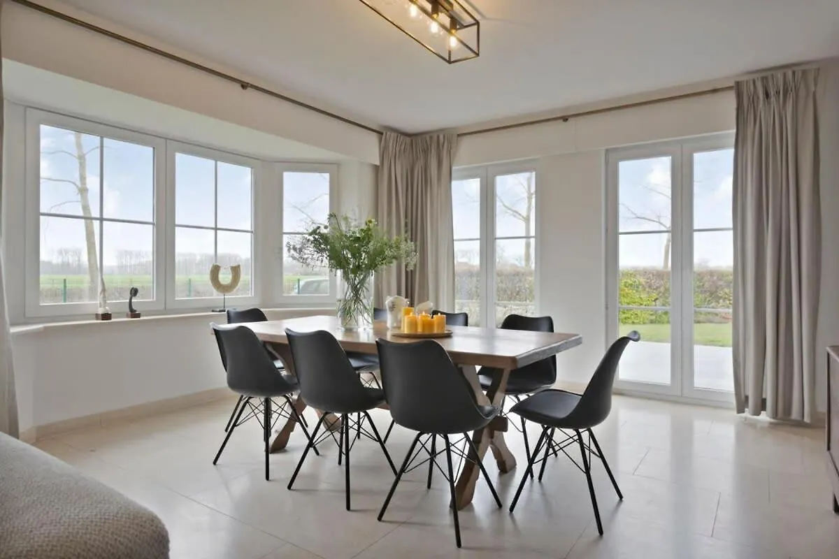 וילה הוילה ברוז' Huswell - Family House With A Beautiful View In Damme